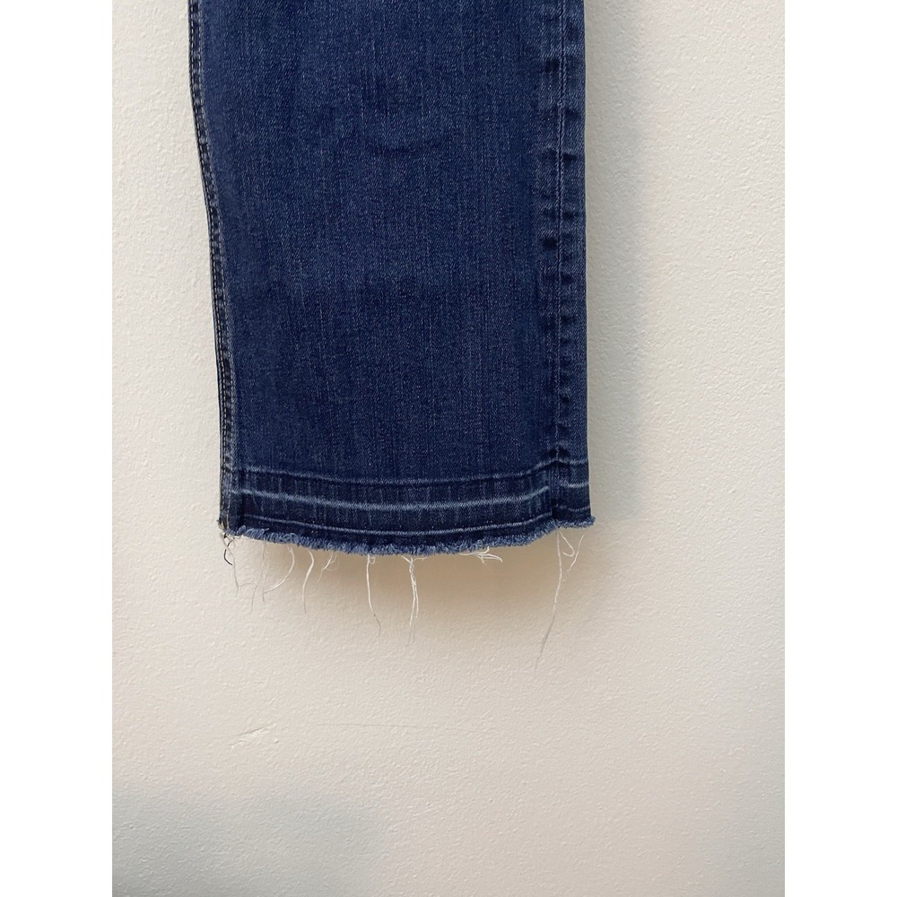 VERONICA BEARD Carolyn 10" Baby Boot Dark Vintage Patch Pocket Kick Flare Jean27 - Picture 8 of 14